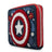 Loungefly Marvel - Captain America Floral Shield Zip Around Wallet