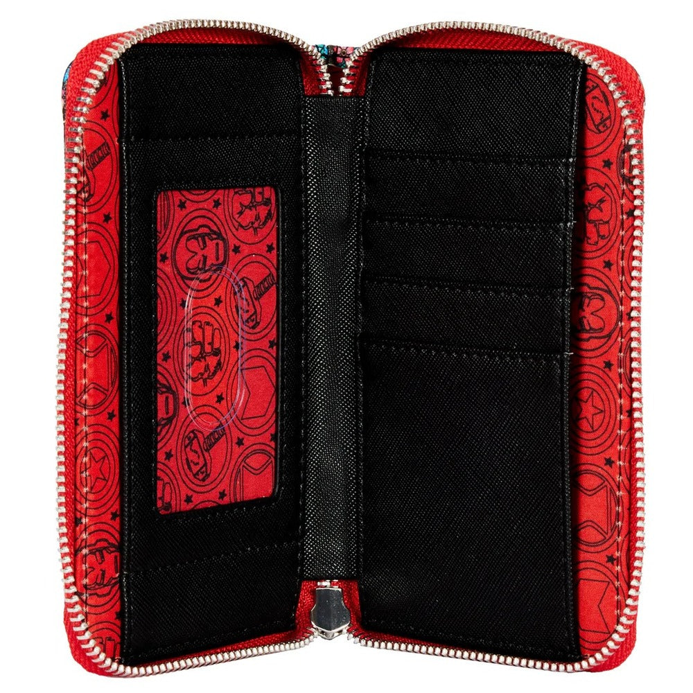 Loungefly Marvel - Avengers Floral Tattoo Wallet