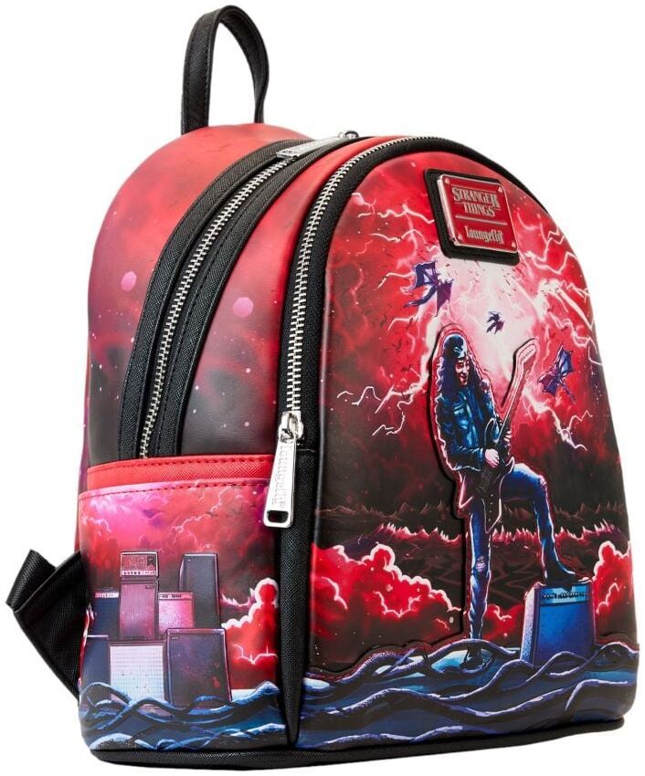Loungefly Stranger Things - Eddie Munson Tribute Glow in the Dark Mini Backpack