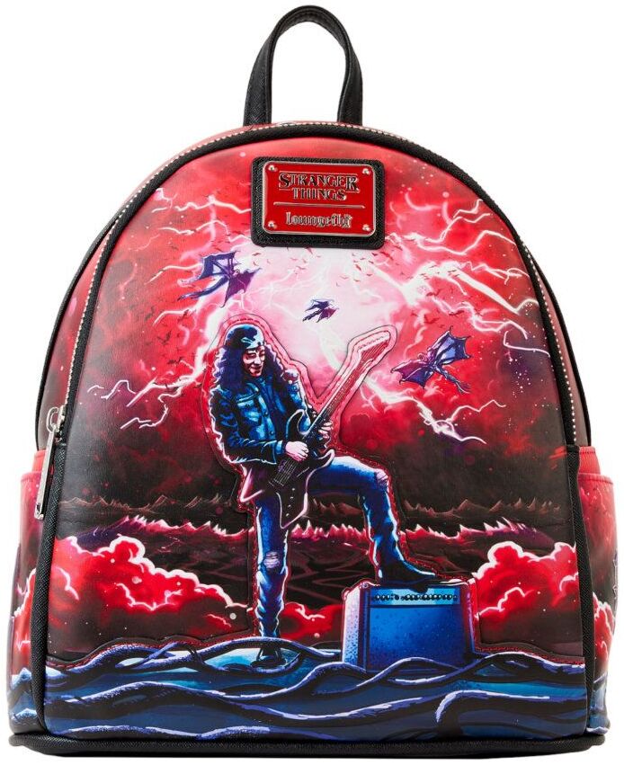 Loungefly Stranger Things - Eddie Munson Tribute Glow in the Dark Mini Backpack
