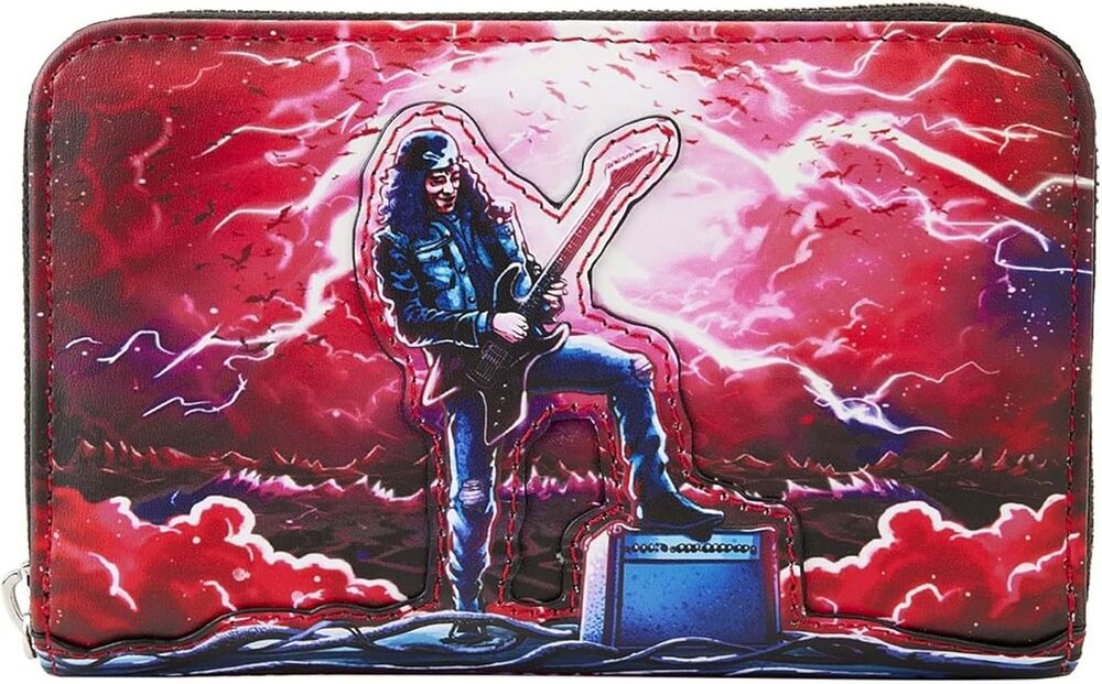 Loungefly Stranger Things - Eddie Munson Tribute Glow in the Dark Zip Around Wallet