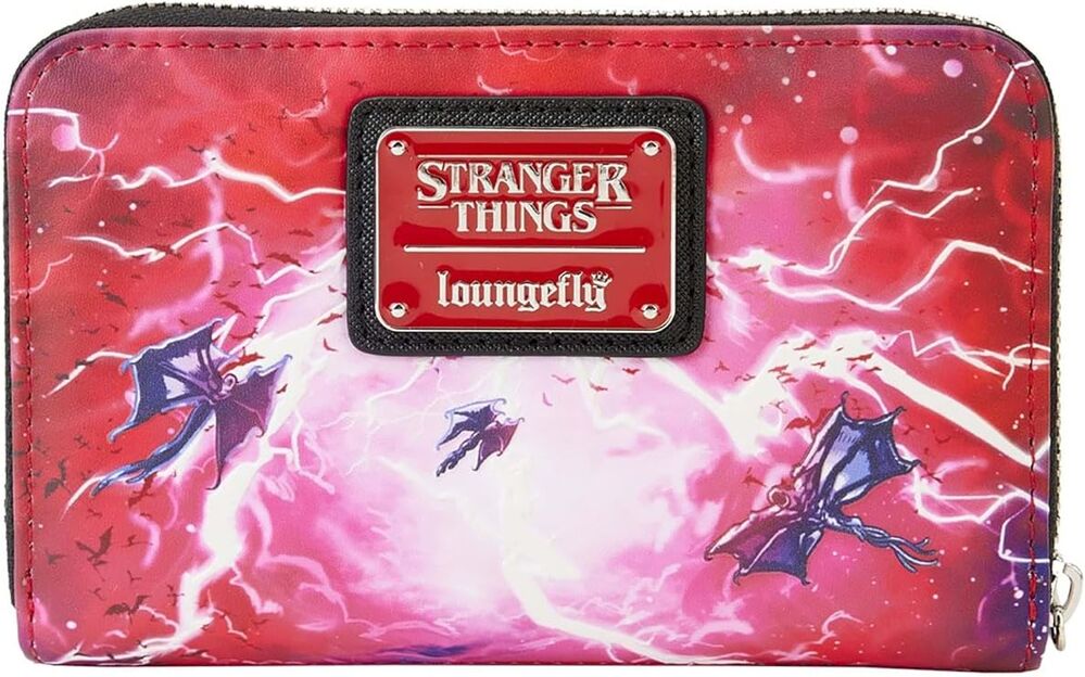 Loungefly Stranger Things - Eddie Munson Tribute Glow in the Dark Zip Around Wallet