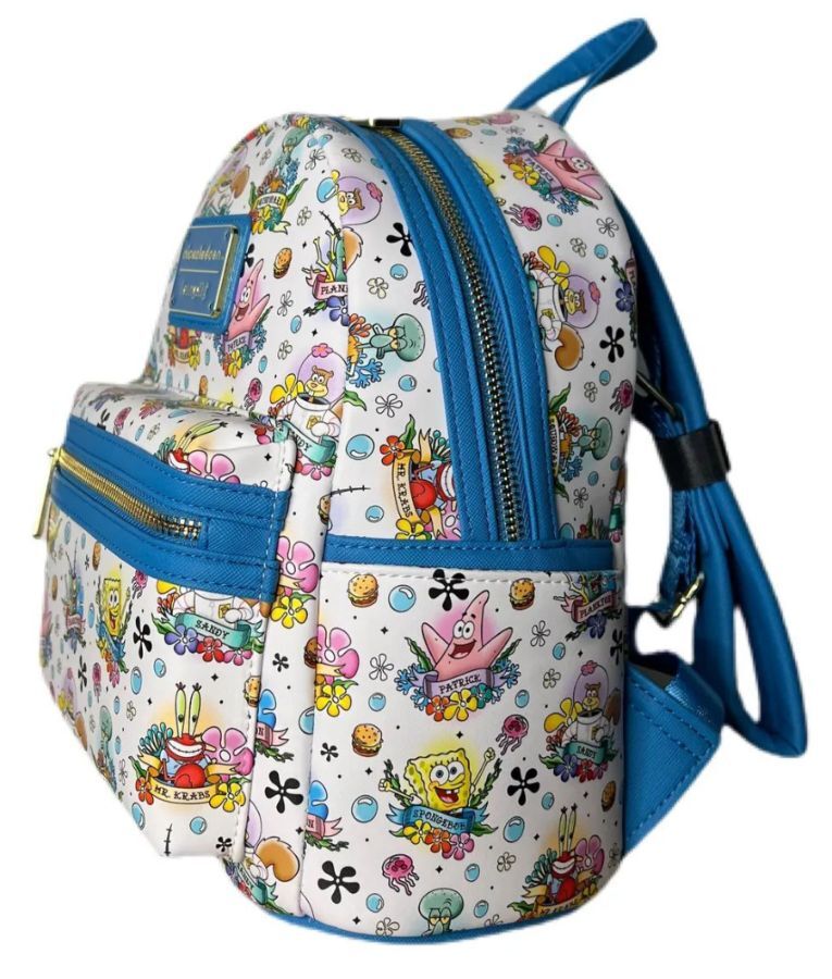 Loungefly SpongeBob SquarePants - Tattoo US Exclusive Mini Backpack
