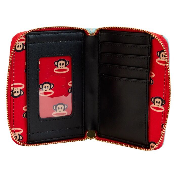 Loungefly Paul Frank - Julius Head All-Over-Print Zip-Around Wallet