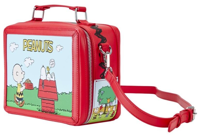 Loungefly Peanuts - Charlie Brown Lunchbox Crossbody Bag