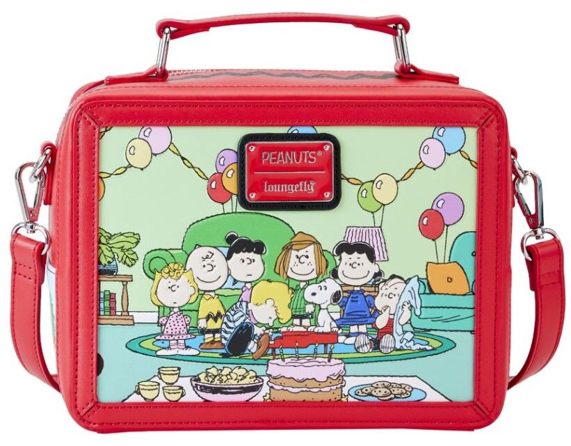 Loungefly Peanuts - Charlie Brown Lunchbox Crossbody Bag