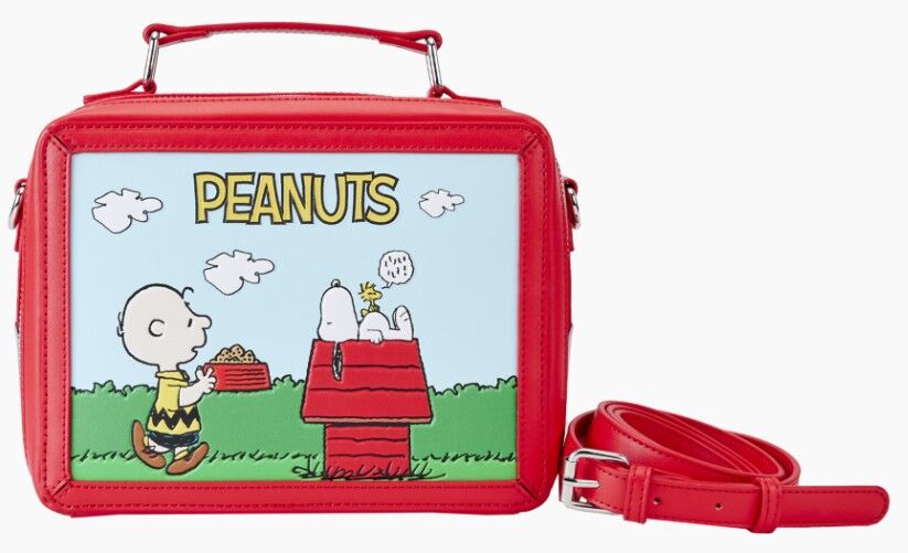 Loungefly Peanuts - Charlie Brown Lunchbox Crossbody Bag
