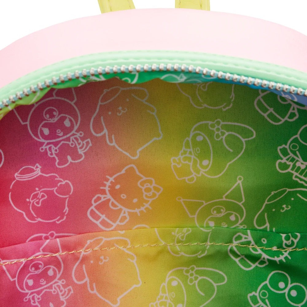 Loungefly Hello Kitty - Colour Block Mini Backpack