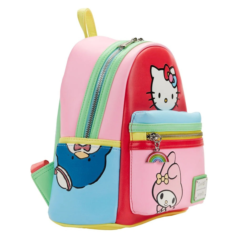 Loungefly Hello Kitty - Colour Block Mini Backpack