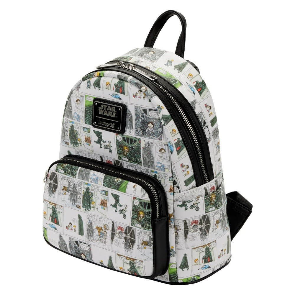 Loungefly Star Wars - Darth Vader Comic Strip Mini Backpack