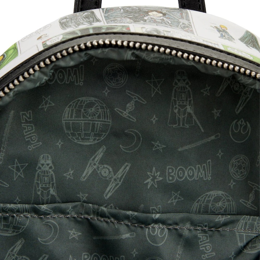 Loungefly Star Wars - Darth Vader Comic Strip Mini Backpack