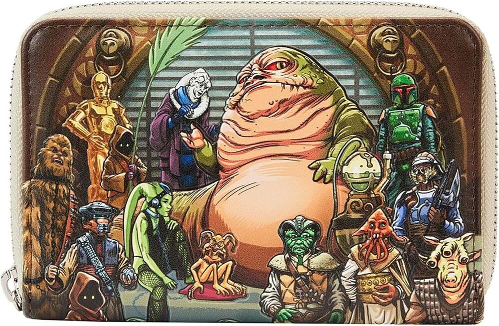 Loungefly Star Wars - 40th Anniversary Return of the Jedi Jabba's Palace Zip Around Wallet