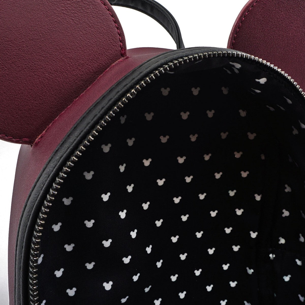 Loungefly Disney Minnie Mouse - Burgundy Quilted Mini Backpack