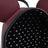 Loungefly Disney Minnie Mouse - Burgundy Quilted Mini Backpack