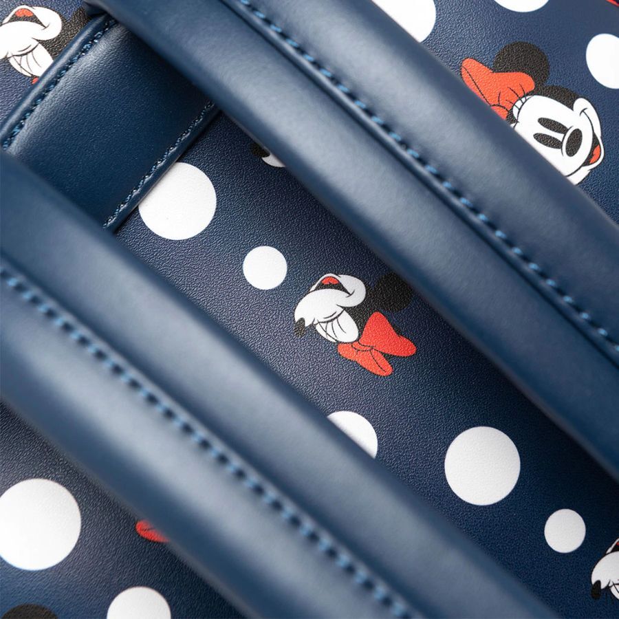 Loungefly Disney Minnie Mouse - Polka Dots Navy Mini Backpack