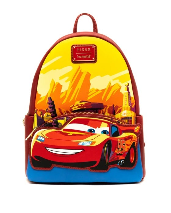Loungefly Disney/Pixar Cars - Lightning McQueen Mini Backpack