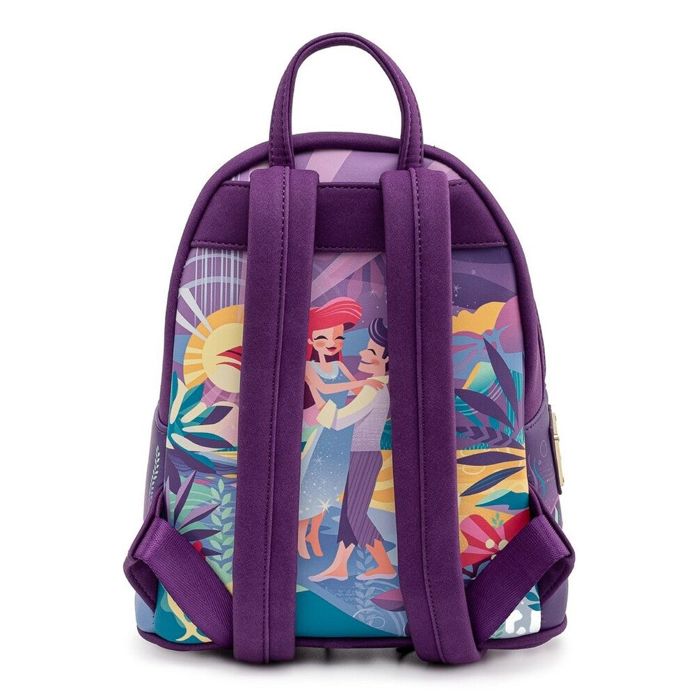 Loungefly Disney The Little Mermaid - Castle Collection Mini Backpack