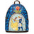Loungefly Disney Beauty And The Beast - Stain Glass US Exclusive Mini Backpack