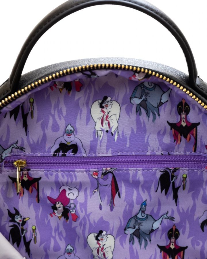 Loungefly Disney - Villains Purple Flame US Exclusive Mini Backpack