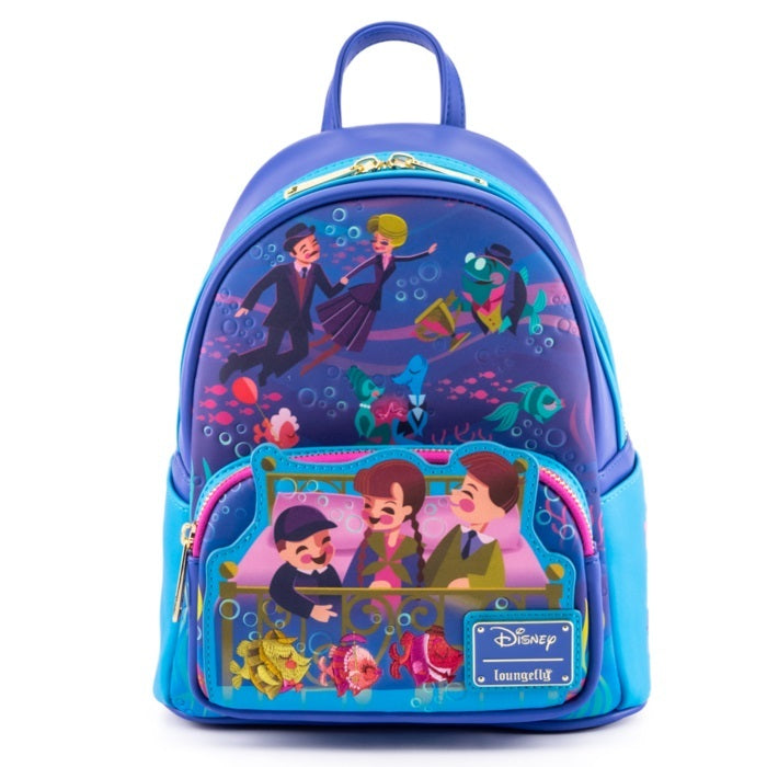 Loungefly Disney Bedknobs & Broomsticks - Underwater Mini Backpack