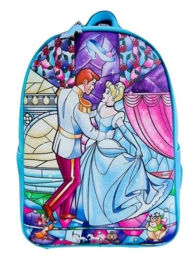 Loungefly Disney Cinderella - Stain Glass US Exclusive Mini Backpack