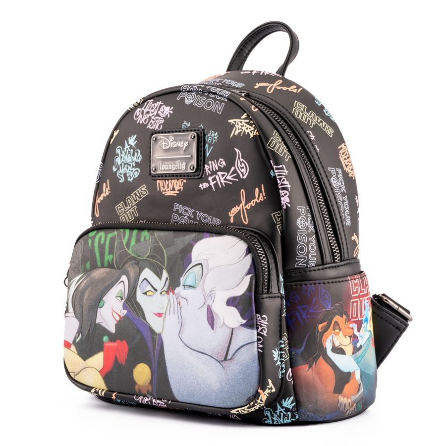 Loungefly Disney Villains - Villains Club Mini Backpack