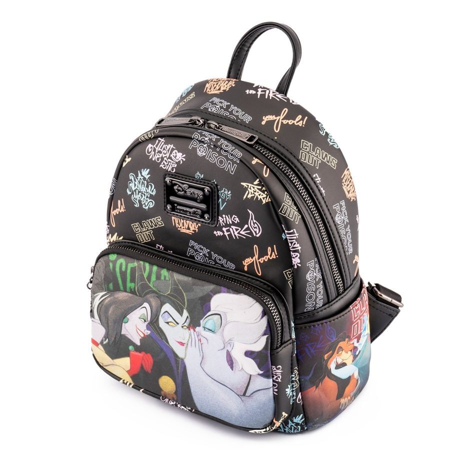 Loungefly Disney Villains - Villains Club Mini Backpack