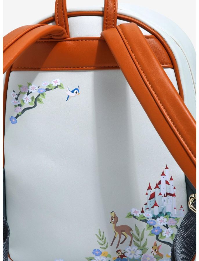 Loungefly Disney Snow White and the Seven Dwarfs - Floral US Exclusive Mini Backpack