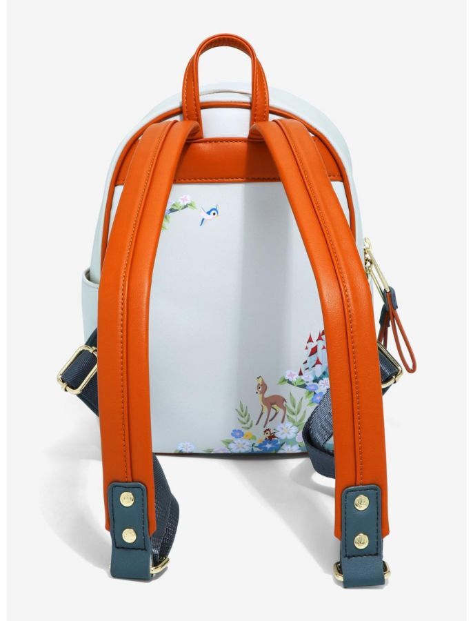 Loungefly Disney Snow White and the Seven Dwarfs - Floral US Exclusive Mini Backpack