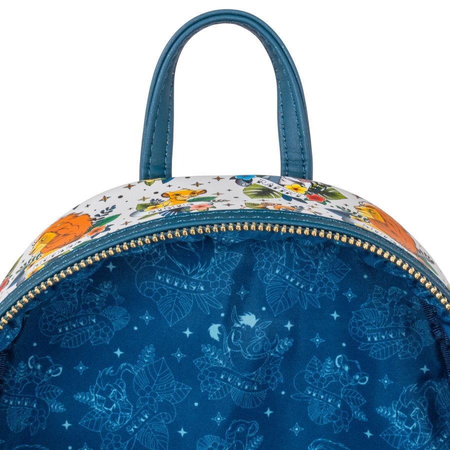 Loungefly Disney The Lion King - (1994) Tattoo Print US Exclusive Backpack