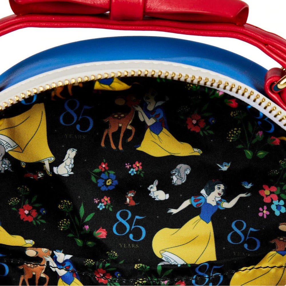 Loungefly Disney Snow White and the Seven Dwarfs - Bow Handle Mini Backpack