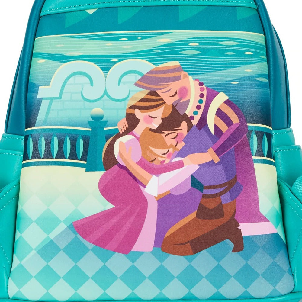 Loungefly Disney Tangled - Castle Glow Mini Backpack