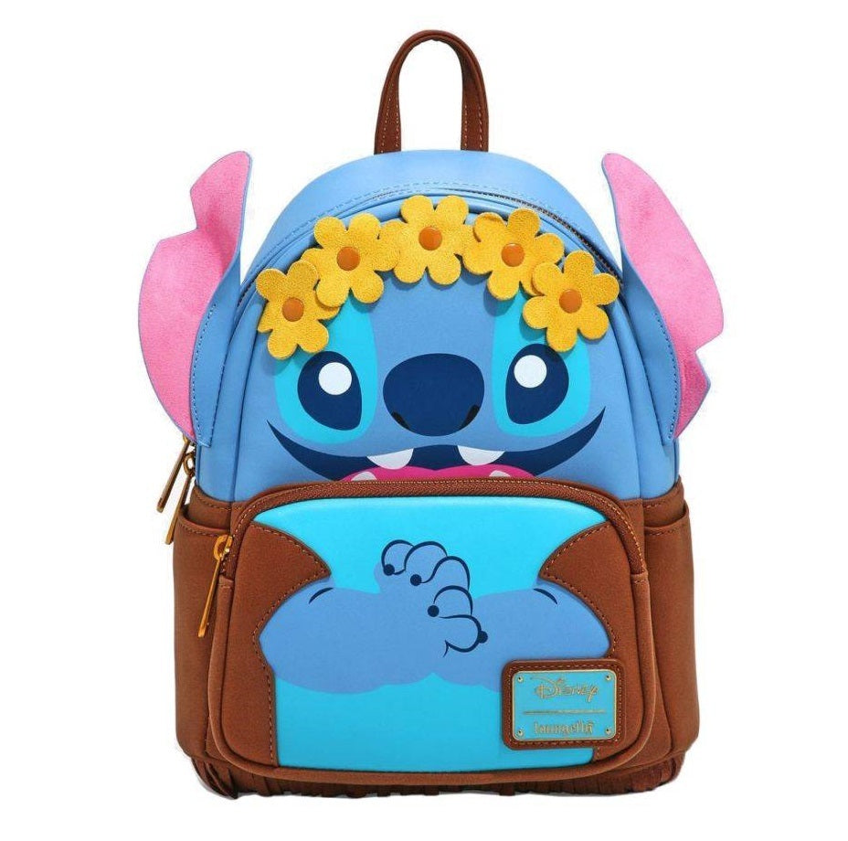 Loungefly Disney Lilo & Stitch - Hippie Stitch US Exclusive Mini Backpack