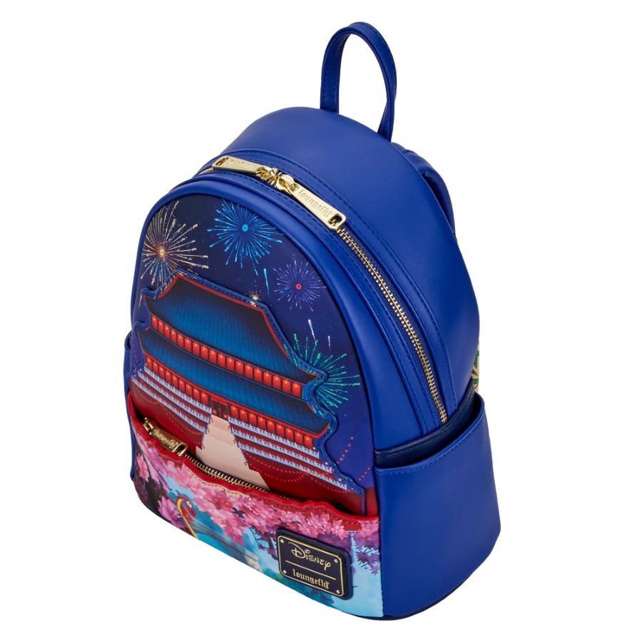 Loungefly Disney Mulan - Castle Light Up Mini Backpack