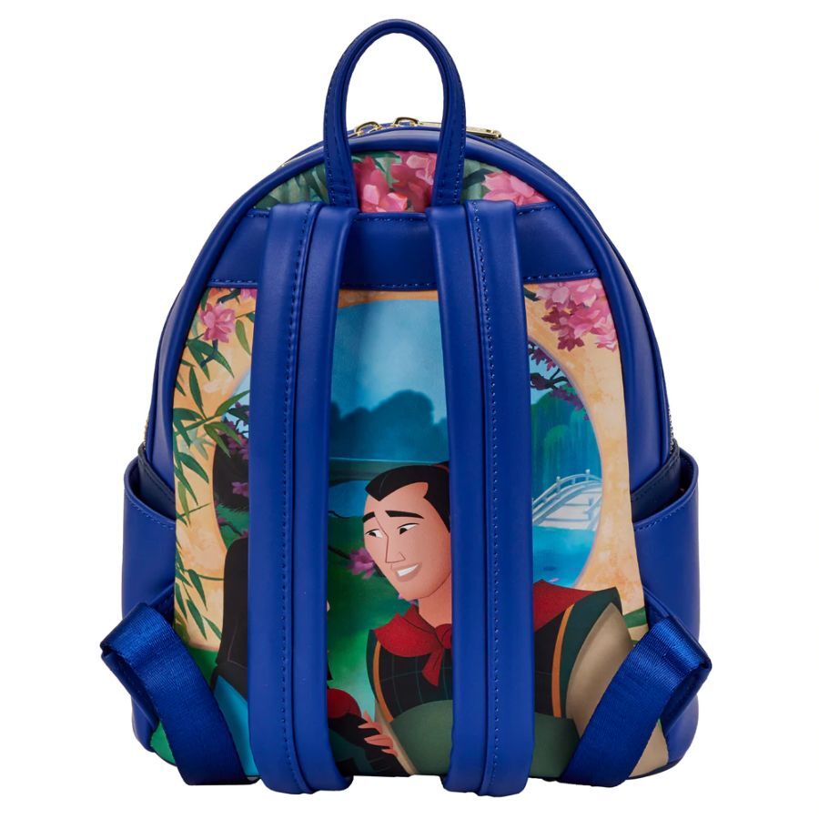 Loungefly Disney Mulan - Castle Light Up Mini Backpack
