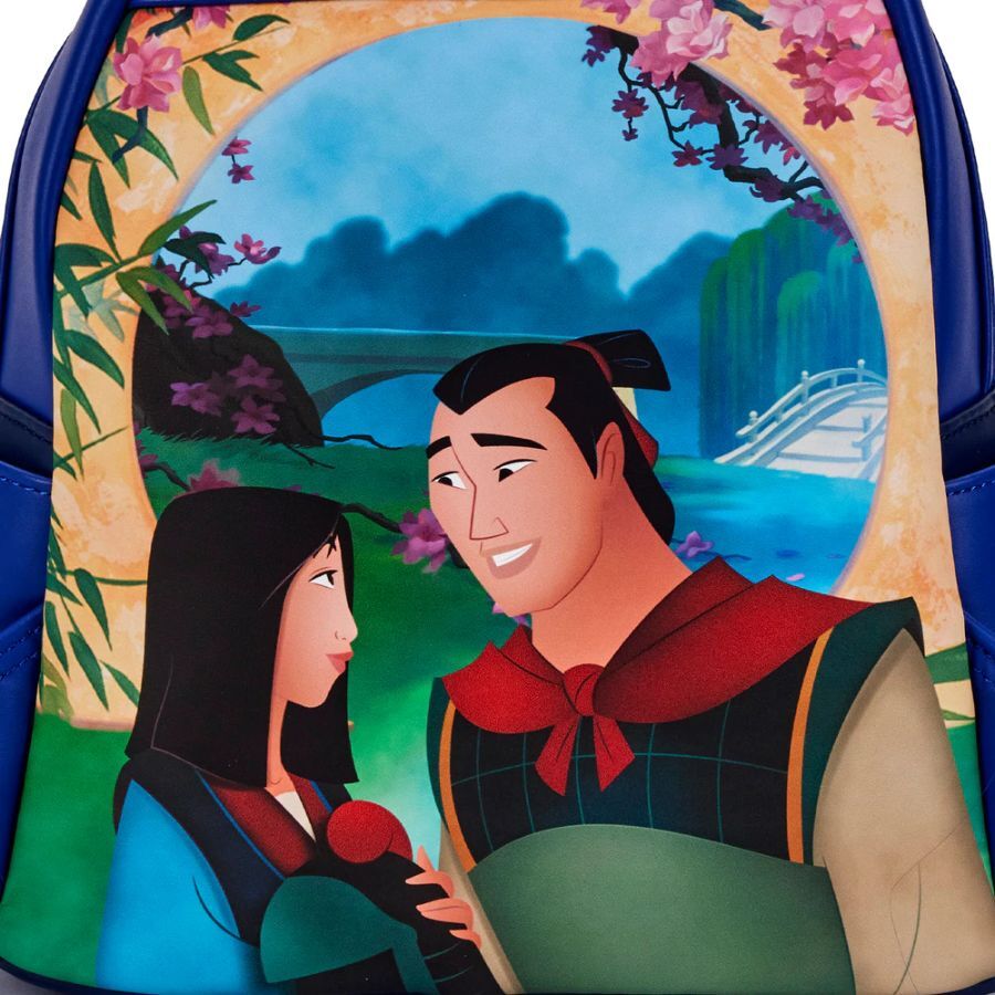 Loungefly Disney Mulan - Castle Light Up Mini Backpack