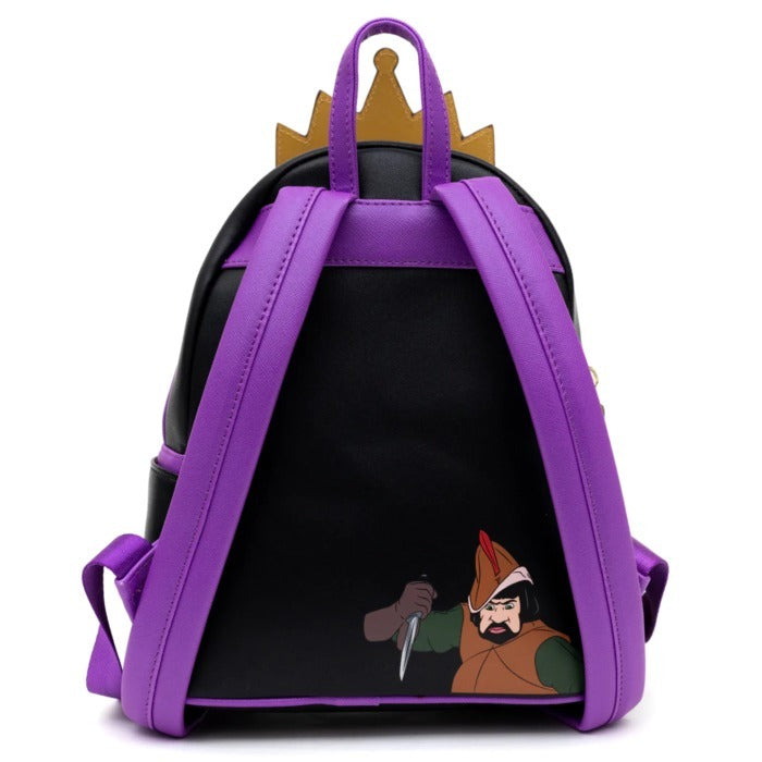 Loungefly Disney Snow White and The Seven Dwarfs - Evil Queen Mini Backpack