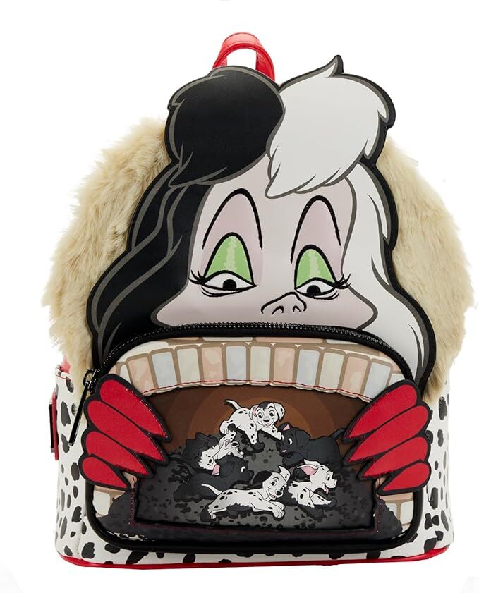 Loungefly Disney 101 Dalmatians - Cruella Scene Mini Backpack
