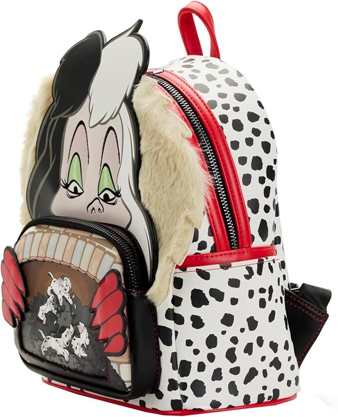 Loungefly Disney 101 Dalmatians - Cruella Scene Mini Backpack