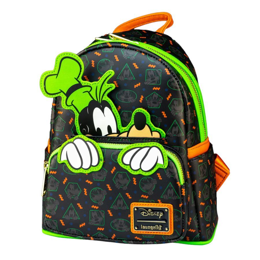Loungefly Disney Goofy - Goofy Face Print Mini Backpack