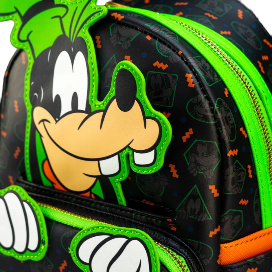 Loungefly Disney Goofy - Goofy Face Print Mini Backpack