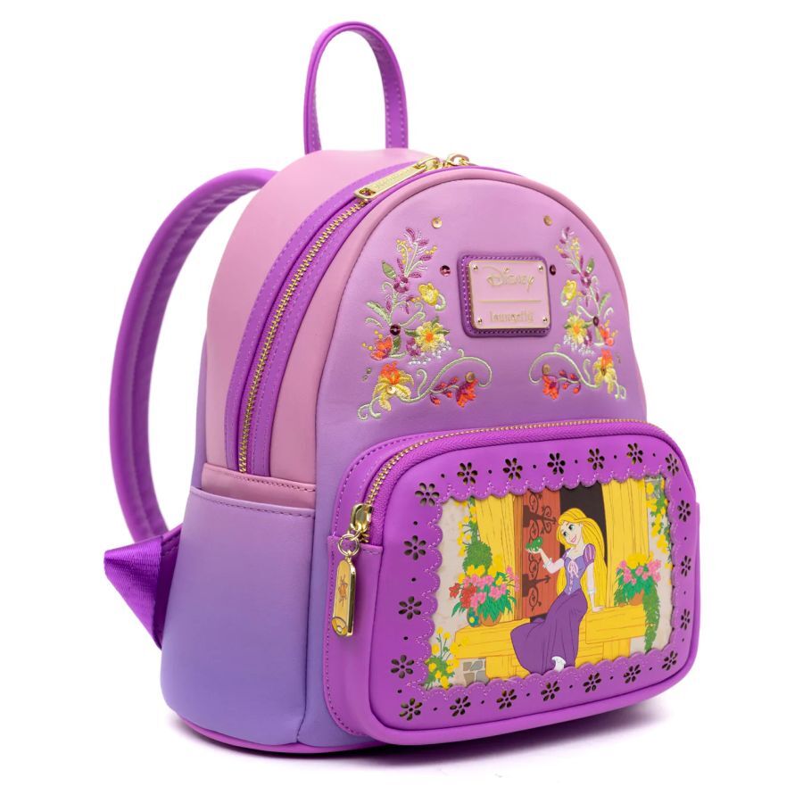 Loungefly Disney Tangled - Rapunzel Scene Mini Backpack