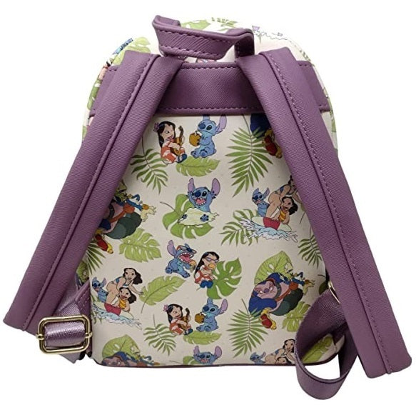 Loungefly Disney Lilo & Stitch - Tropical Fun Mini Backpack