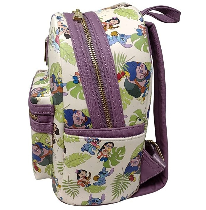 Loungefly Disney Lilo & Stitch - Tropical Fun Mini Backpack