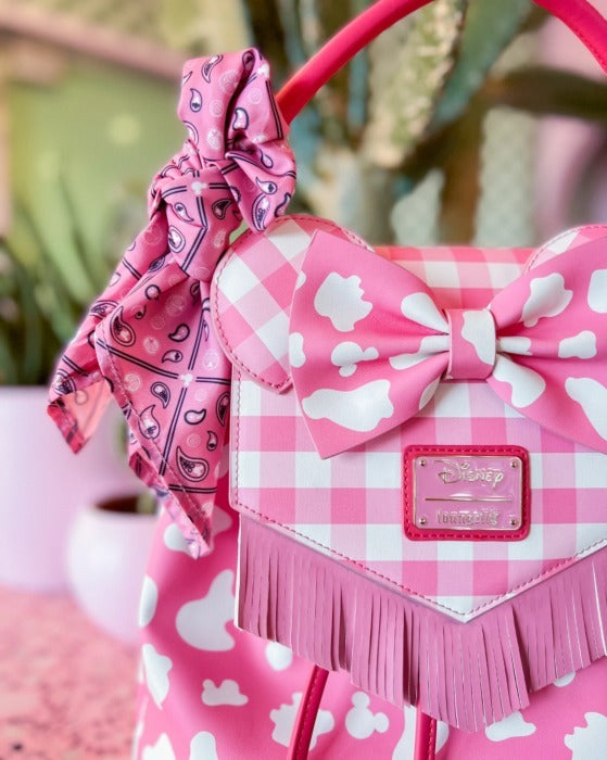 Loungefly Disney Minnie Mouse - Cowgirl Flap Mini Backpack