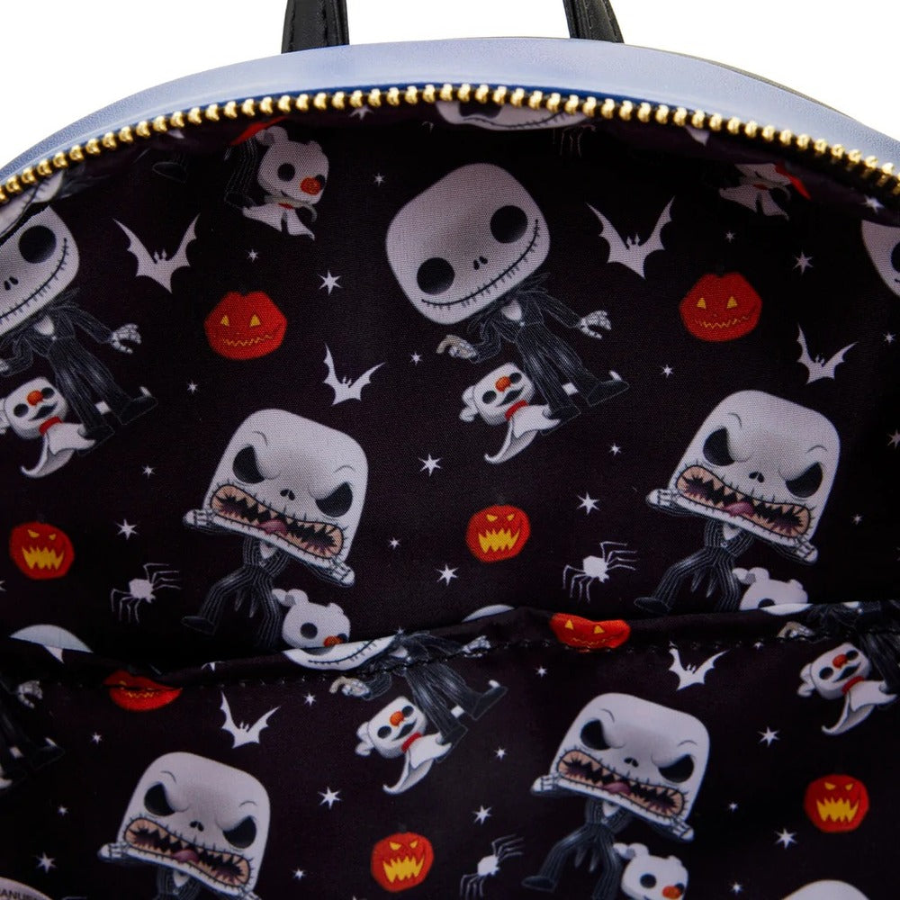 Loungefly Disney The Nightmare Before Christmas - Jack Skellington House Pop! Mini Backpack