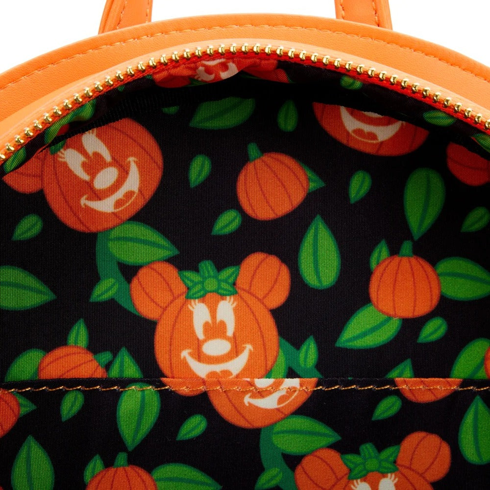 Loungefly Disney Minnie Mouse - Pumpkin Glow Mini Backpack