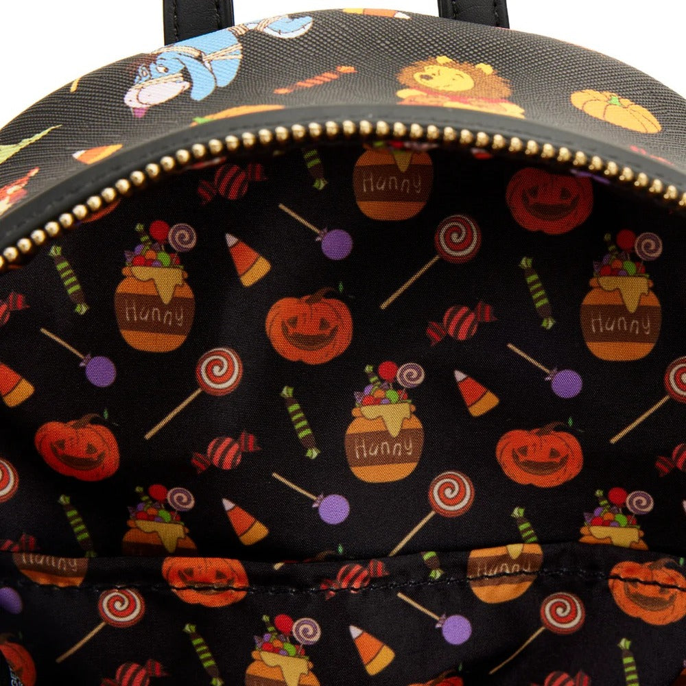 Loungefly Disney Winnie the Pooh - Halloween Group Glow Mini Backpack