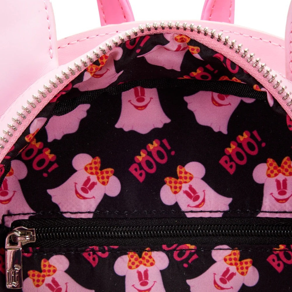 Loungefly Disney Minnie Mouse - Pastel Ghost Glow In The Dark Mini Backpack