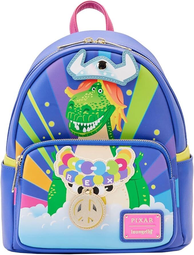 Loungefly Disney Pixar Toy Story - Partysaurus Rex Mini Backpack US Exclusive